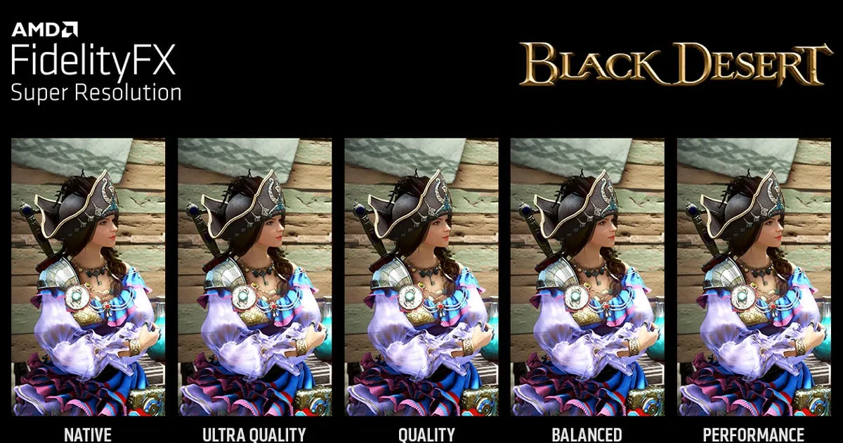 Pearl Abyss นำเข้าเทคโนโลยี AMD FidelityFX Super Resolution ใน Black Desert เซิร์ฟเวอร์ไทย