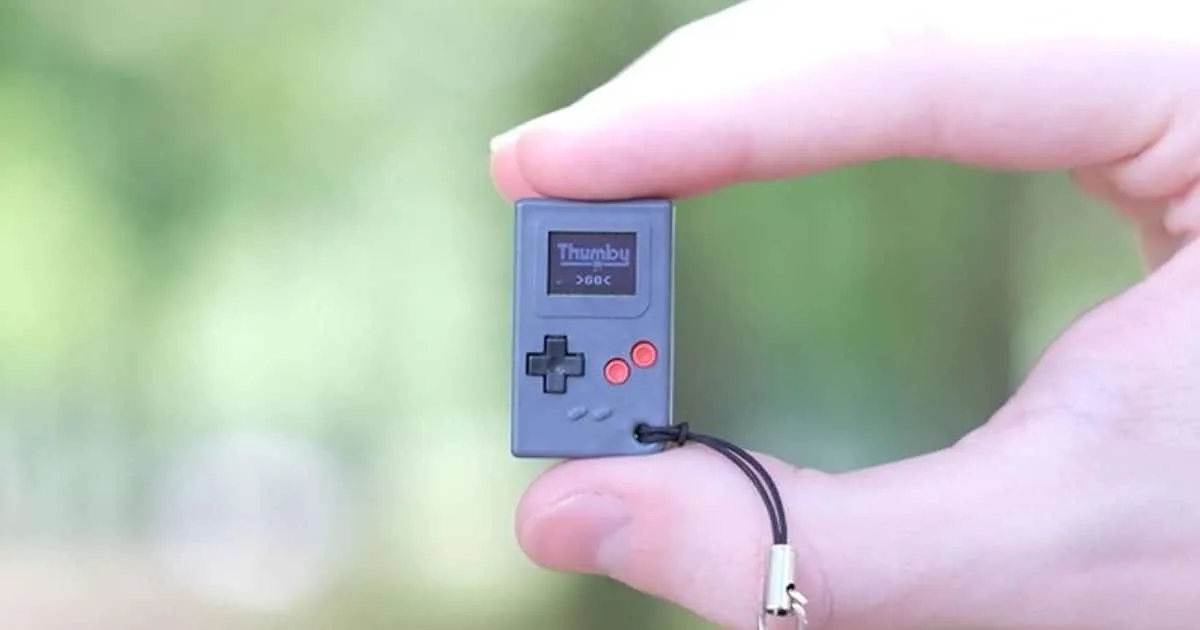 Thumby เครื่องเกมพกพาขนาดจิ๋วแต่เล่นได้จริง เตรียมเปิด Kickstarter สิ้นเดือนนี้