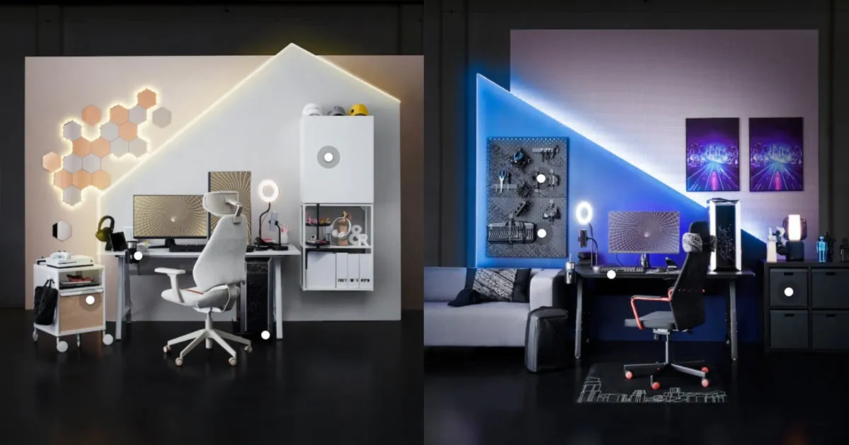IKEA จับมือกับ ASUS ROG เปิดตัวเฟอร์นิเจอร์สำหรับกลุ่มเกมเมอร์ พร้อมเตรียมวางขายเดือนหน้า