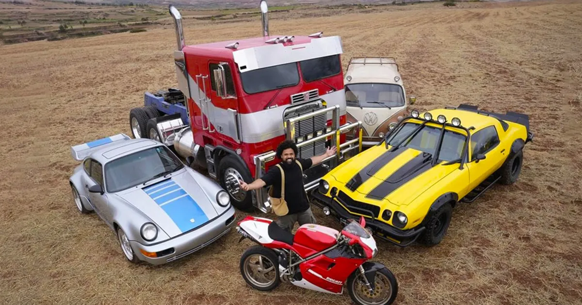 เผยโฉมเหล่า Autobots และ Terrorcons ในภาพจากกองถ่าย Transformers: Rise of the Beasts