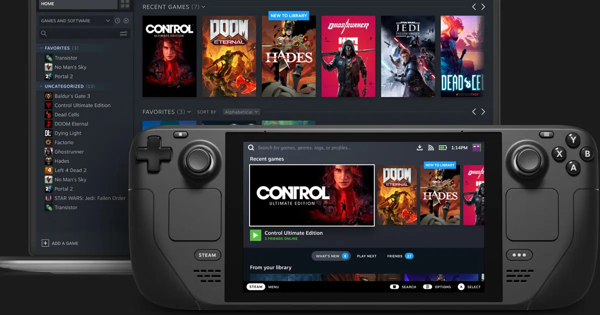 Steam Deck ปล่อยคลิปโชว์ตัวอย่างตอนเล่น Street Fighter 5