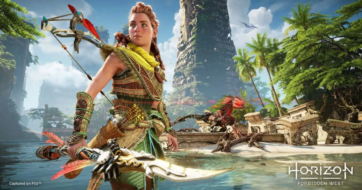 คลิปเกมเพลย์ล่าสุดจาก Horizon Forbidden West พร้อมโชว์สกิลใหม่ของ Aloy