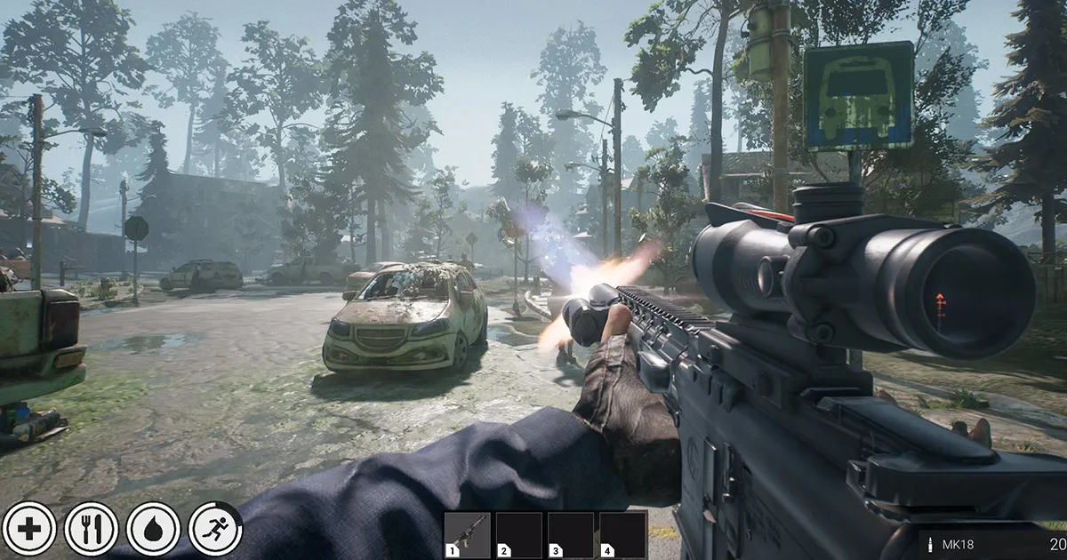 Dead Survival เกมแนวเอาตัวรอดจากฝูงซอมบี้ที่รองรับผู้เล่นแบบออนไลน์ 300 คน