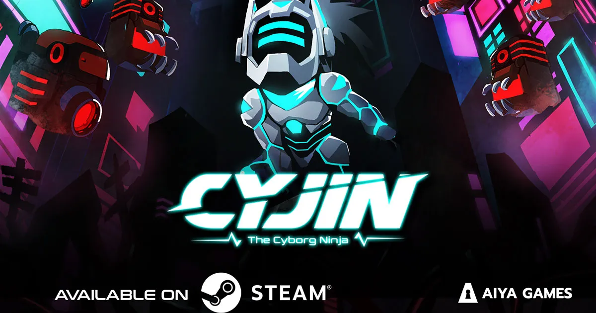 Cyjin: The Cyborg Ninja สุดยอดเกมอินดี้ตะลุยด่านในโลก Cyberpunk ฝีมือคนไทย วางจำหน่ายบน Steam แล้ววันนี้