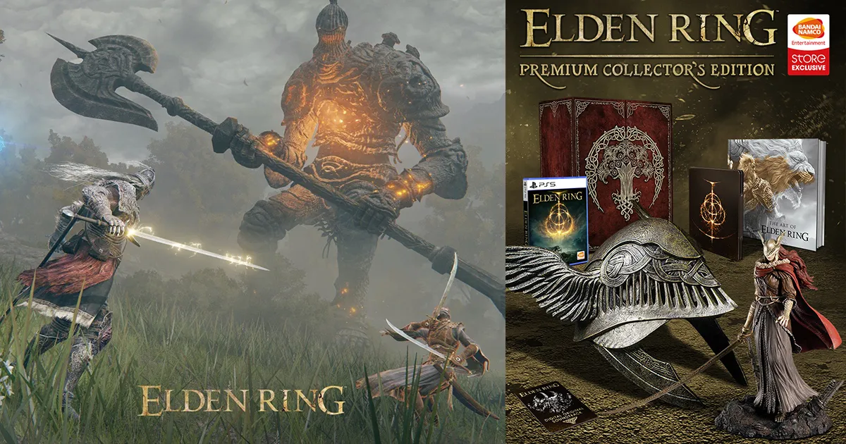 เผยรายละเอียด ELDEN RING เวอร์ชั่น Premium + Collector's Edition ที่สาวกตัวจริงไม่ควรพลาด!