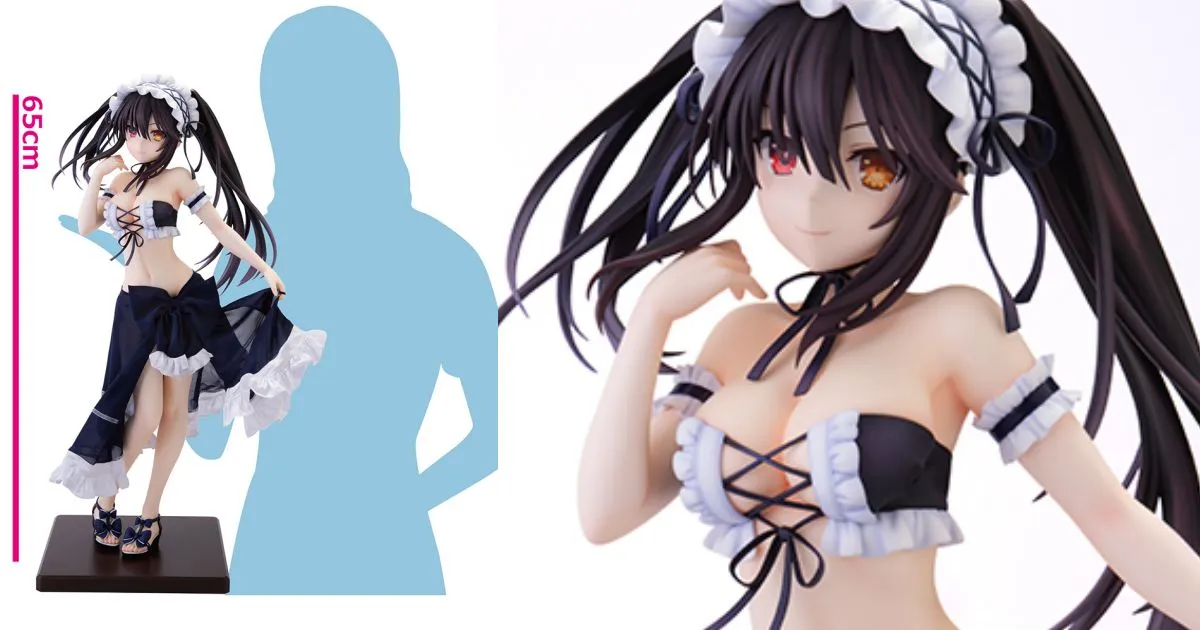 Date A Live เปิดตัวฟิกเกอร์ Kurumi สเกล 1/2.5 ที่มีความสูง 65cm