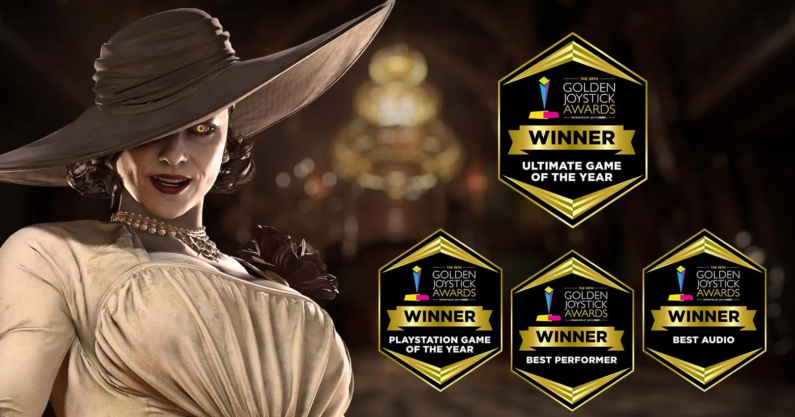 RE Village คว้ารางวัลเกมแห่งปีจากงาน Golden Joystick Awards 2021