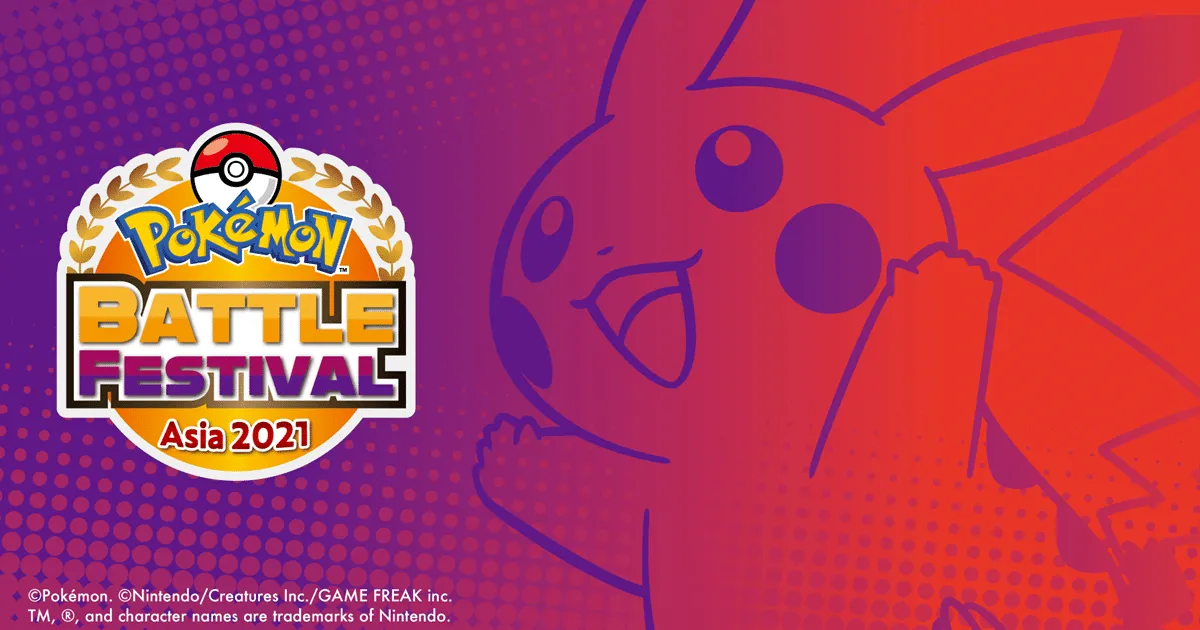 เทศกาลแห่งการแข่งขัน Pokémon ครั้งแรกกับ Pokémon Battle Festival Asia พร้อมความตื่นตาตื่นใจให้กับแฟน ๆ Pokémon หลากหลายภูมิภาคในเดือนพฤศจิกายนนี้