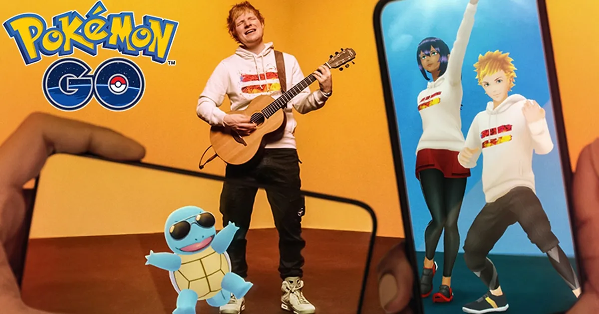 Pokémon Go เตรียมจัดอีเว้นท์ร่วมมือกับศิลปินดัง Ed Sheeran จัดคอนเสิร์ตในเกม