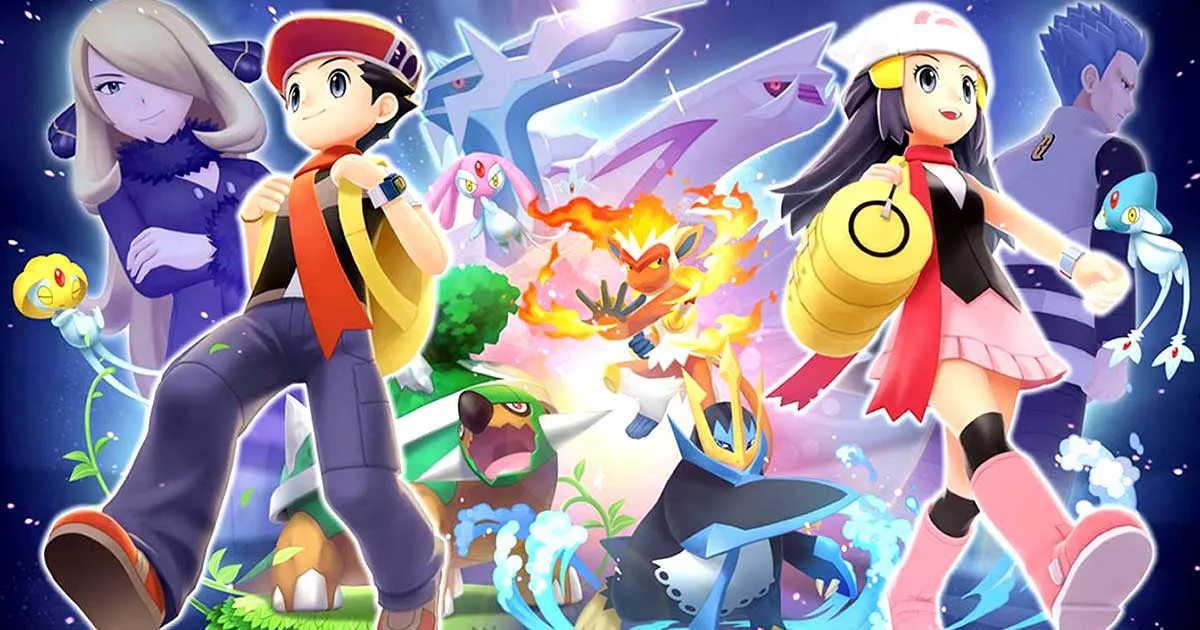 Pokémon Diamond Pearl ฉบับรีเมคขึ้นแท่นเกมเปิดตัวแรงเป็นอันดับ 2 ของ Switch