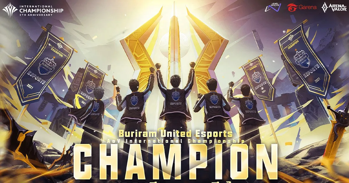 Buriram United Esports ทำได้ พลิกกลับมาเอาชนะ จนคว้าแชมป์โลกได้สำเร็จ!! กวาดเงินรางวัลไปกว่า 13,000,000 บาท