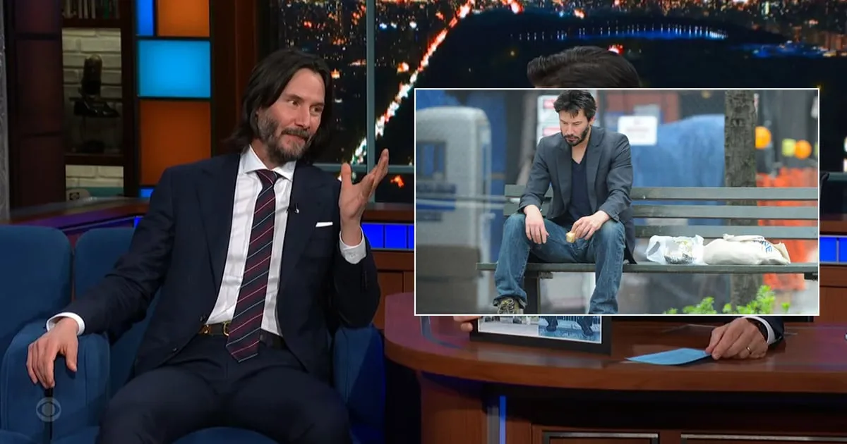 ปิดตำนานมีม Sad Keanu เจ้าตัวเผย แท้จริงแล้วแค่นั่งกินแซนวิช