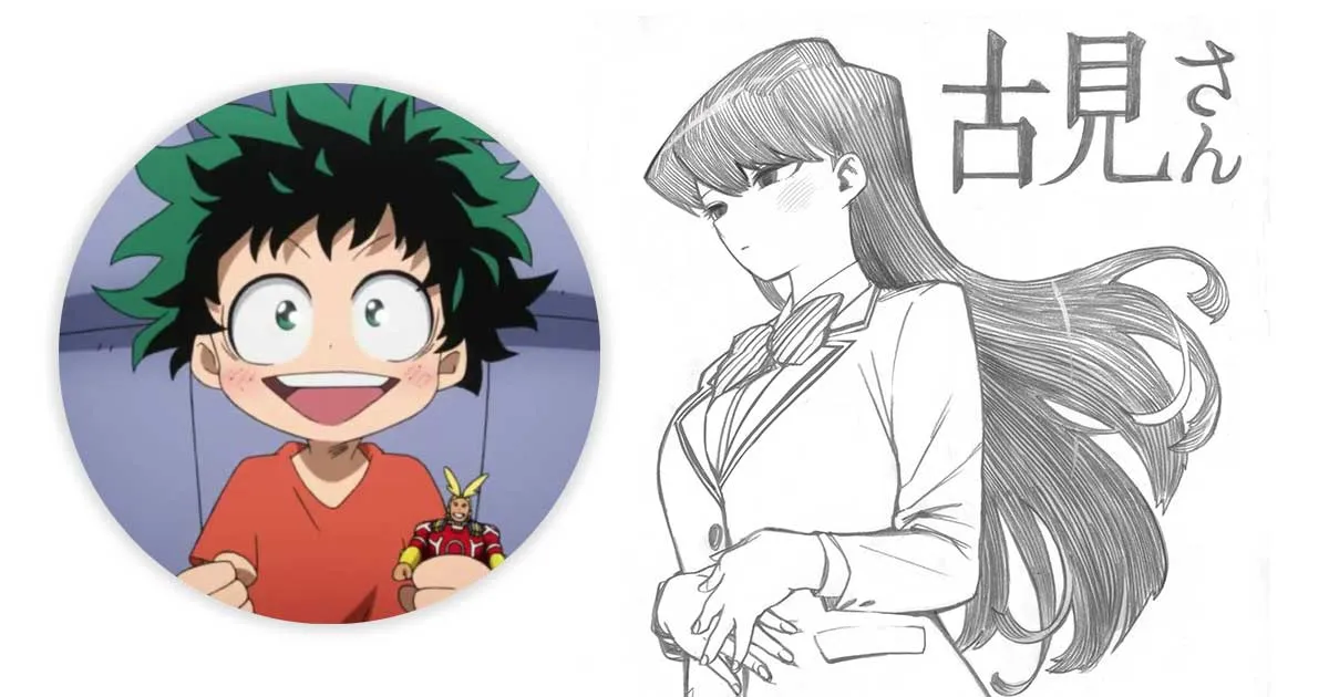 แฟนอาร์ตคุณ Komi พูดไม่เก่งวาดโดยผู้เขียน My Hero Academia