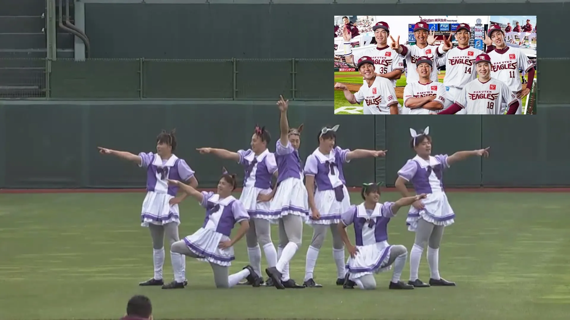 ชมลีลาการเต้นเพลง Uma Musume ของทีมเบสบอลมือโปรญี่ปุ่นในงานขอบคุณแฟนๆ