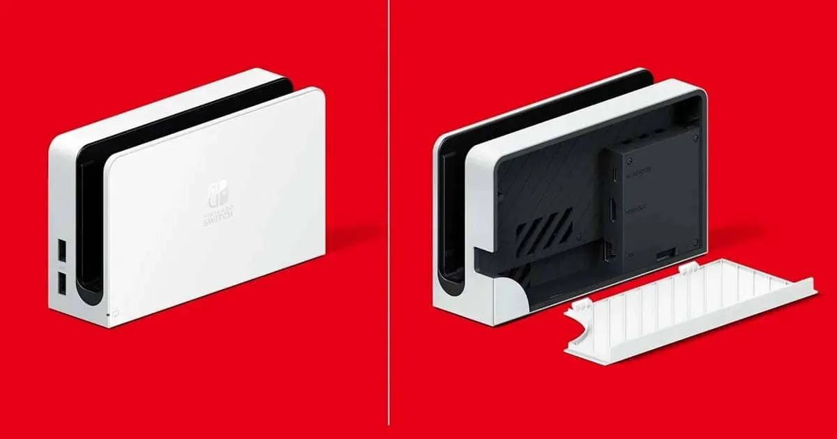 Nintendo เริ่มวางจำหน่าย Dock ของ Switch OLED แบบแยกชิ้นแล้ว