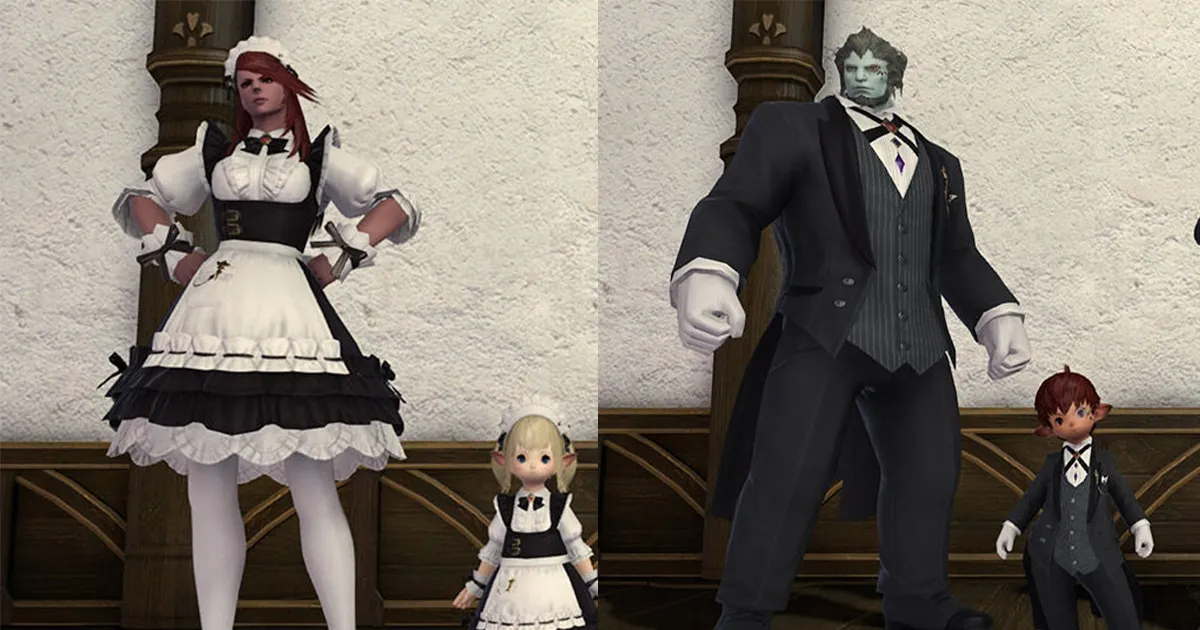ศึกประลอง Glamour ที่ Limsa ต้องเดือดเมื่อ FF14 ประกาศให้ตัวชายใส่ชุดเมดได้