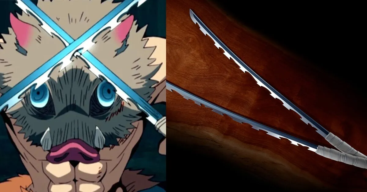 PROPLICA เปิดตัวดาบคู่ของ Inosuke จาก Kimetsu no Yaiba