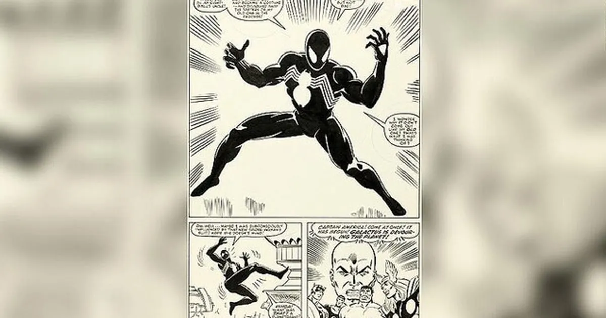 การ์ตูน Spider-Man แค่ 1 หน้า ถูกประมูลไปกว่าร้อยล้านบาท!