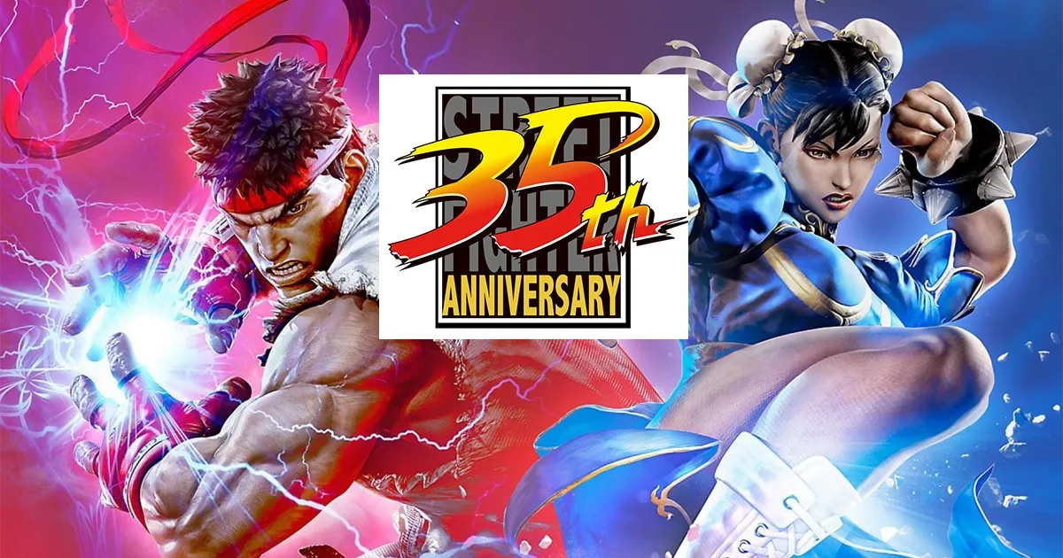 Capcom เผยโลโก้ ฉลองครบรอบ 35 ปี ของ Street Fighter