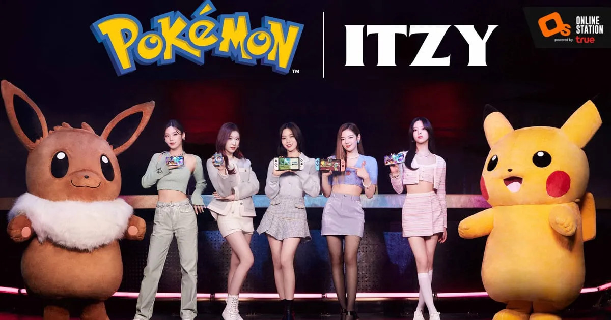 โปเกมอนจับมือกับวง ITZY เกิร์ลกรุ๊ปมาแรงจากเกาหลี เตรียมปล่อยคลิป Pokemon Legends: Arceus