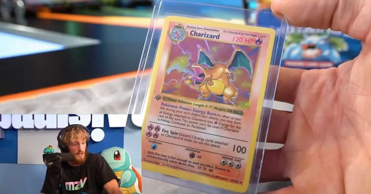 Logan Paul อาจเสียเงินกว่าร้อยล้านบาท ซื้อการ์ด Pokemon ปลอมโดยไม่รู้ตัว