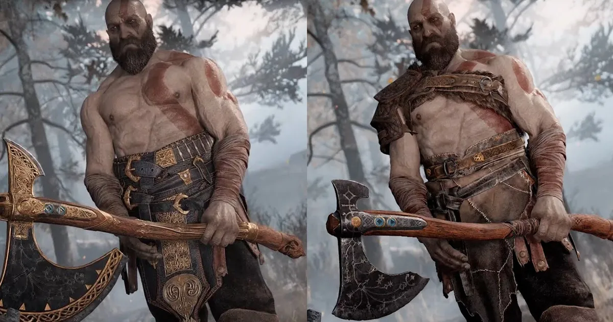 นักม็อดมือดีทำม็อดให้เกราะอก Kratos ในเกม God of War หายไป งานนี้เลยโชว์กล้ามอกล่ำสุดๆ
