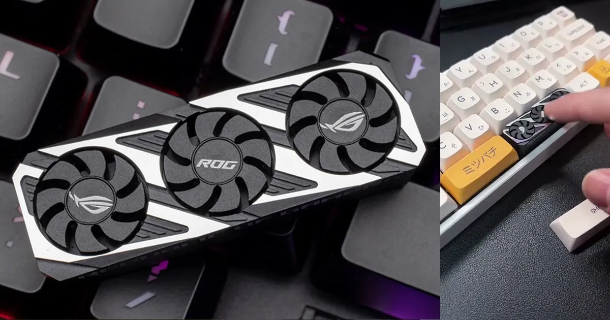 จัดไหม? คีย์แคปเลียนแบบการ์ดจอ ASUS ROG RTX 3080 วางขายในราคา 2 พันกว่าบาท