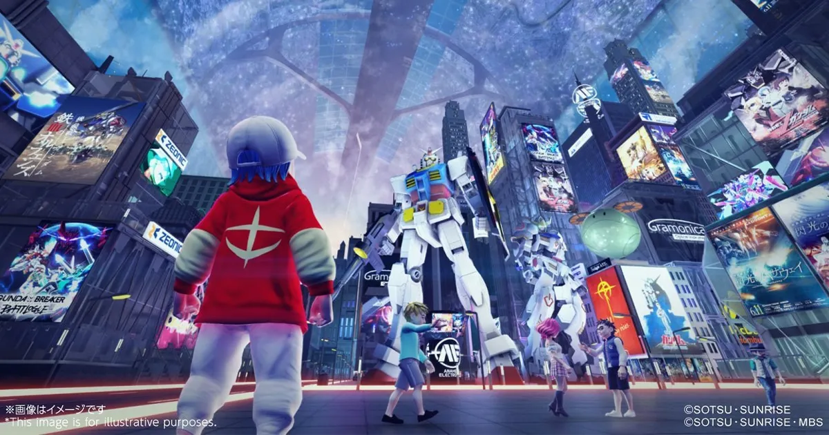 Bandai Namco เปิดตัว Gundam Metaverse ที่นำกันพลาตัวเองมาสู้เล่นได้