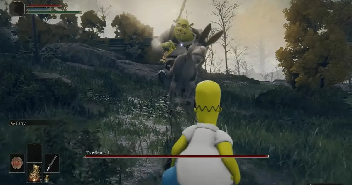 YouTuber โชว์การผจญภัยของ Simpson ในโลก Elden Ring ที่ถูก Mod!