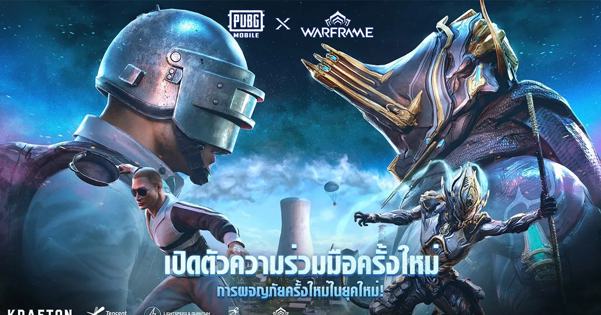 PUBG Mobile ประกาศอีเวนต์ครอสโอเวอร์กับ Warframe!