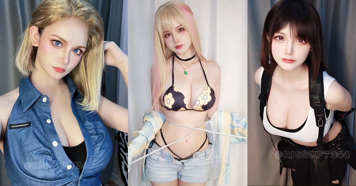 รวมมิตรผลงานคอสเพลย์สาวจีนที่แปลงโฉมเป็น Tifa จากเกม Final Fantasy VII, น้อง Marin และอื่น ๆ