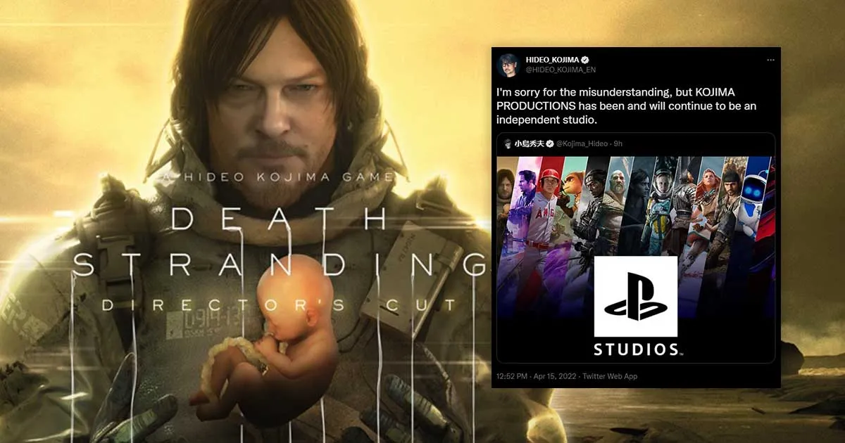 ลือกันไปไกล Kojima สยบข่าวลือ Sony อาจเข้าซื้อ Kojima Productions หลังเปลี่ยนแบนเนอร์ใหม่