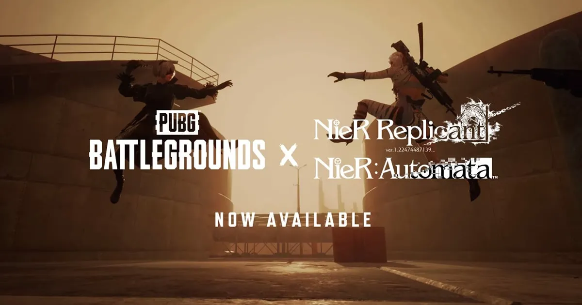 PUBG: Battlegrounds ประกาศโคลาโบกับซีรีส์ NieR ทั้งสองภาค