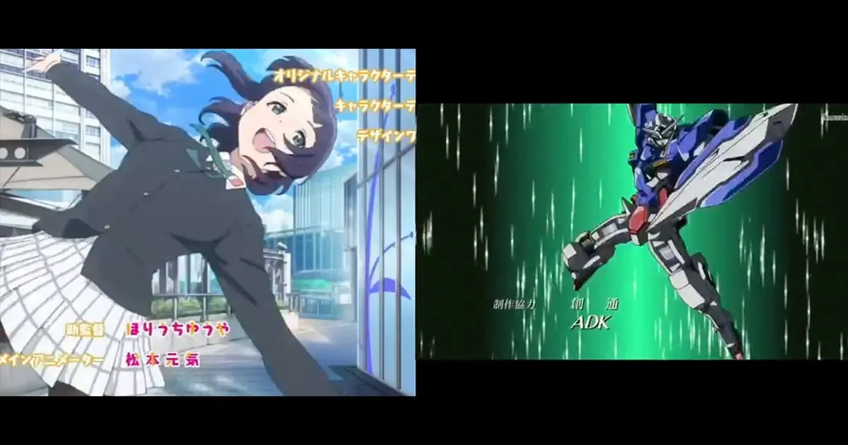 ฉาก Karin ใน OP ของ Nijigasaki ซีซั่น 2 มีการใช้ท่าหมุนตัวแบบ Gundam Exia!