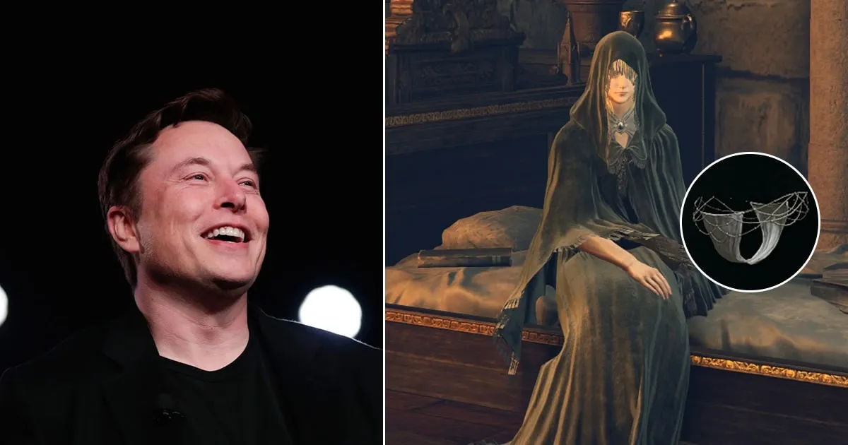 Elon Musk ไม่เข้าใจ ทำไม Elden Ring ต้องแบนคนเก็บกางเกงใน Fia!