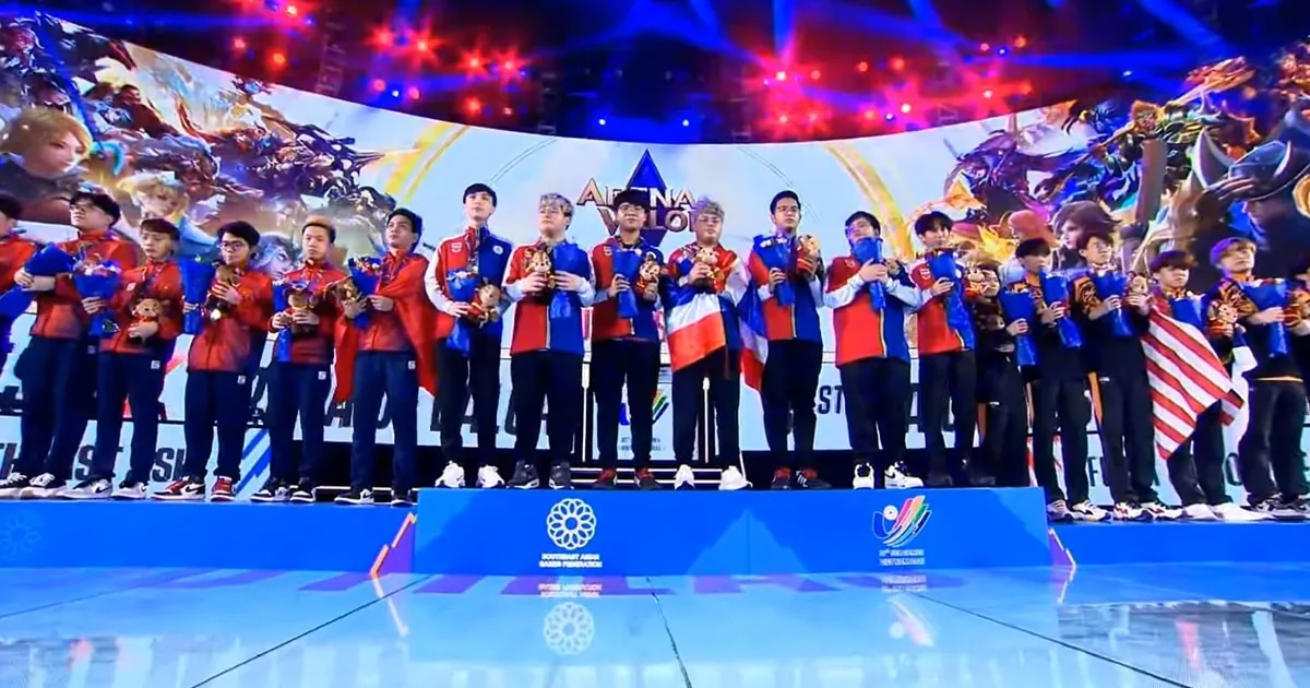 สรุปจำนวนเหรียญชาติไทย การแข่งขันซีเกมส์ครั้งที่ 31 หมวด Esports