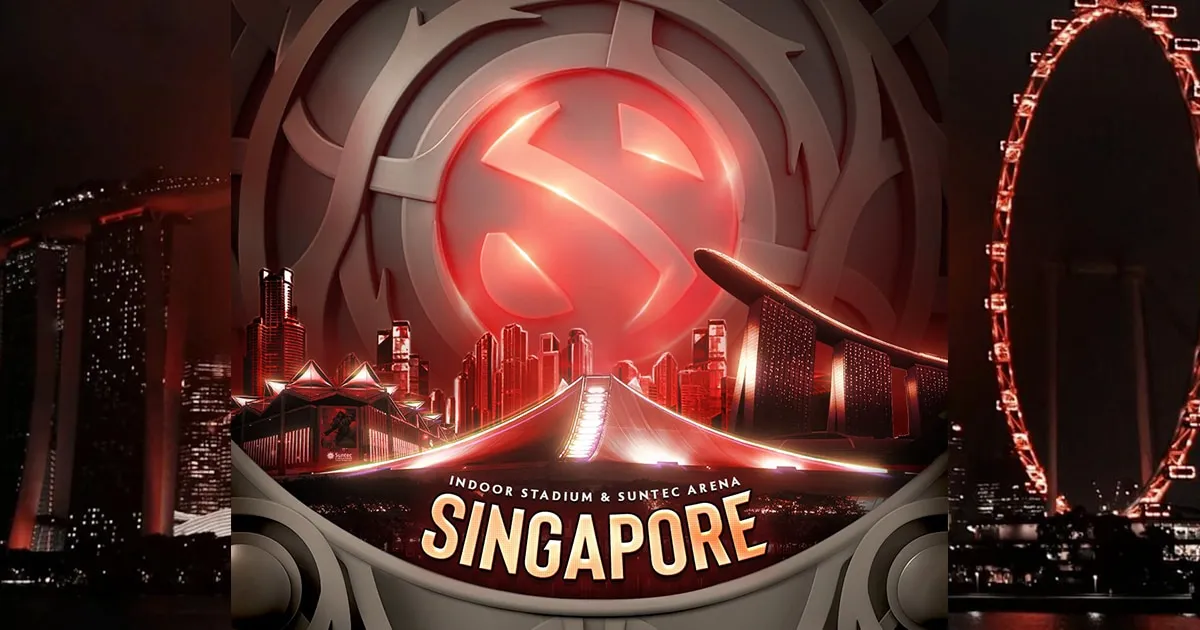 The International 2022 งานแข่งขัน Dota 2 ชิงแชมป์โลกจะจัดขึ้นที่สิงคโปร์เดือนตุลาคมนี้
