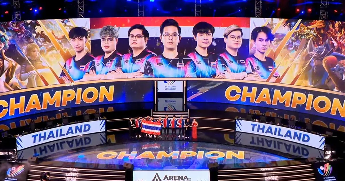 ประเทศไทยคว้าเหรียญทอง RoV การแข่งขันซีเกมส์ครั้งที่ 31
