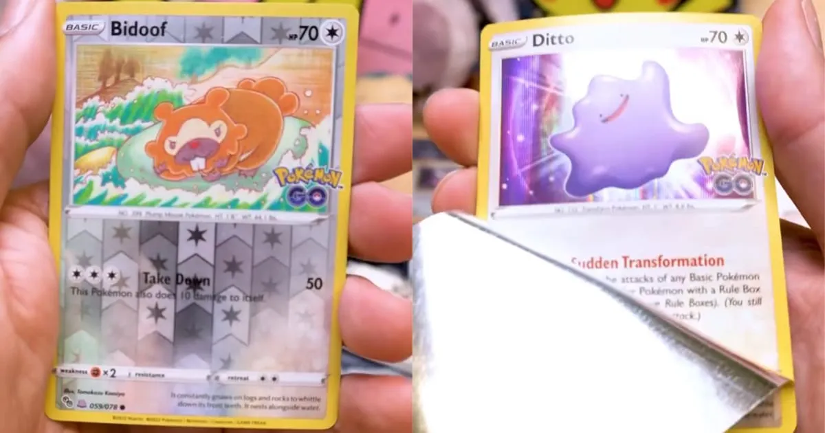 การ์ด Pokémon GO expansion มีเซอร์ไพรส์ที่ Ditto ปลอมตัวได้จริง