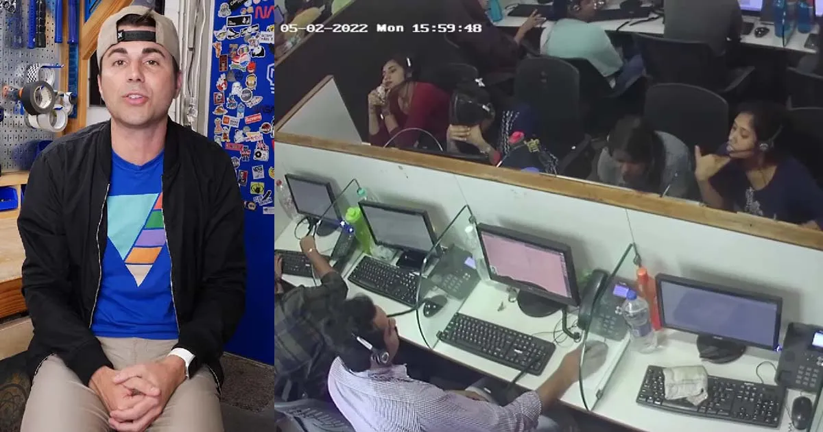 YouTuber ใจเด็ด! บุกป่วนแก๊งคอลเซ็นเตอร์ ด้วยระเบิดกากเพชรและฝูงแมลงสาบ