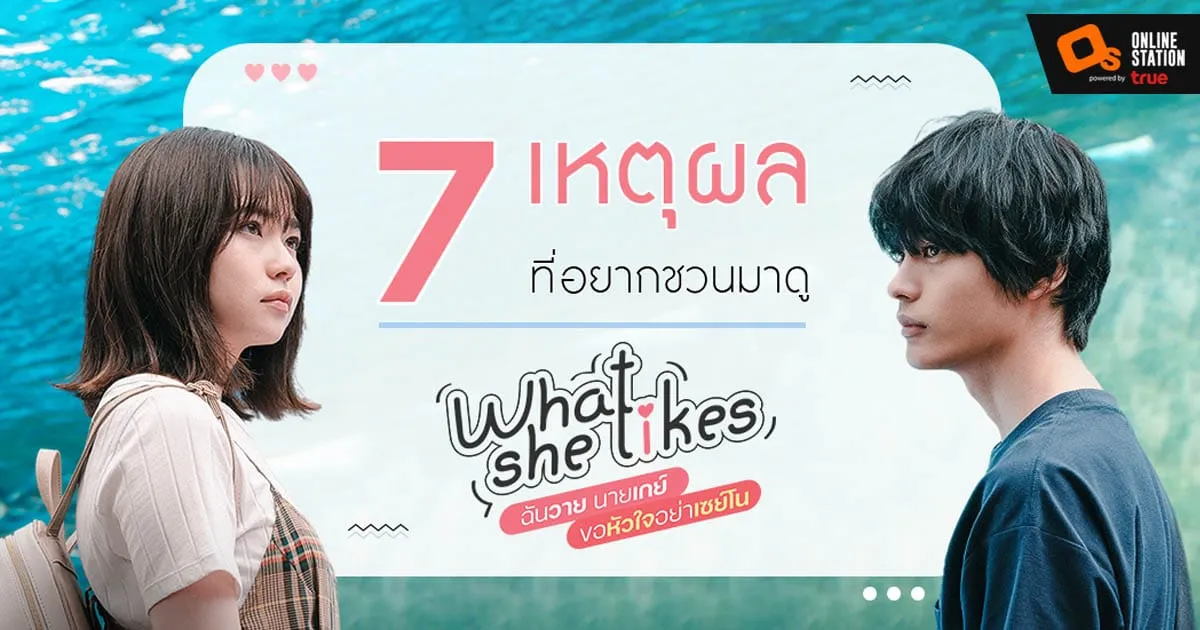 7 เหตุผลที่อยากชวนมาดู What She Likes ... ฉันวายนายเกย์ขอหัวใจอย่าเซย์โน