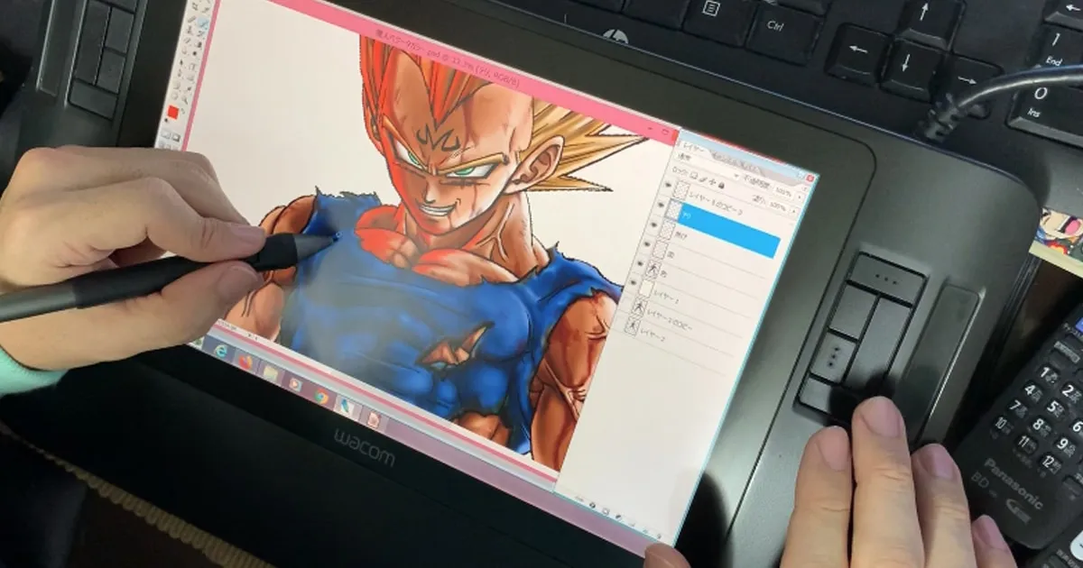 อาจารย์ Toyotaro โชว์วาด Majin Vegeta สุดเท่จาก Dragon Ball แบบสด ๆ
