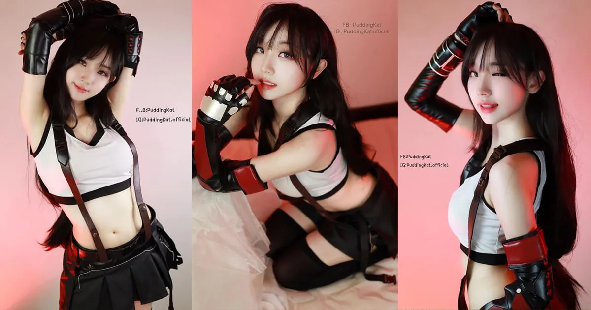 งานดี! เมื่อสตรีมเมอร์สาวไทยสุดน่ารักคอสเพลย์เป็นตัวละคร Tifa จาก Final Fantasy VII Remake