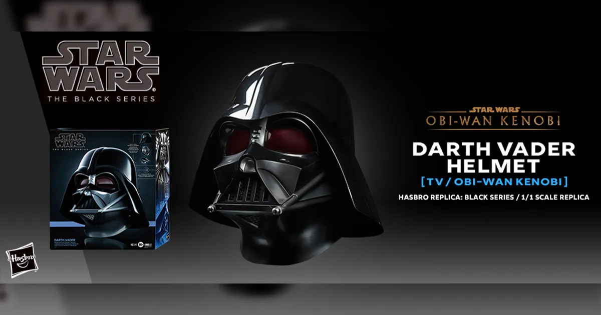 Star Wars ออกสินค้าหมวกจำลองของ Darth Vader จากซีรีส์ Obi-Wan!