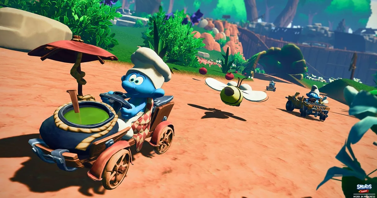 Smurfs Kart เกมแข่งรถของภูติน้อยสีฟ้า เตรียมลงเครื่อง Switch