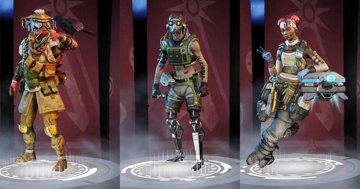 เทคนิคเกม Apex Legends Mobile - แนะนำ 3 ตัวละครเบื้องต้นสำหรับมือใหม่
