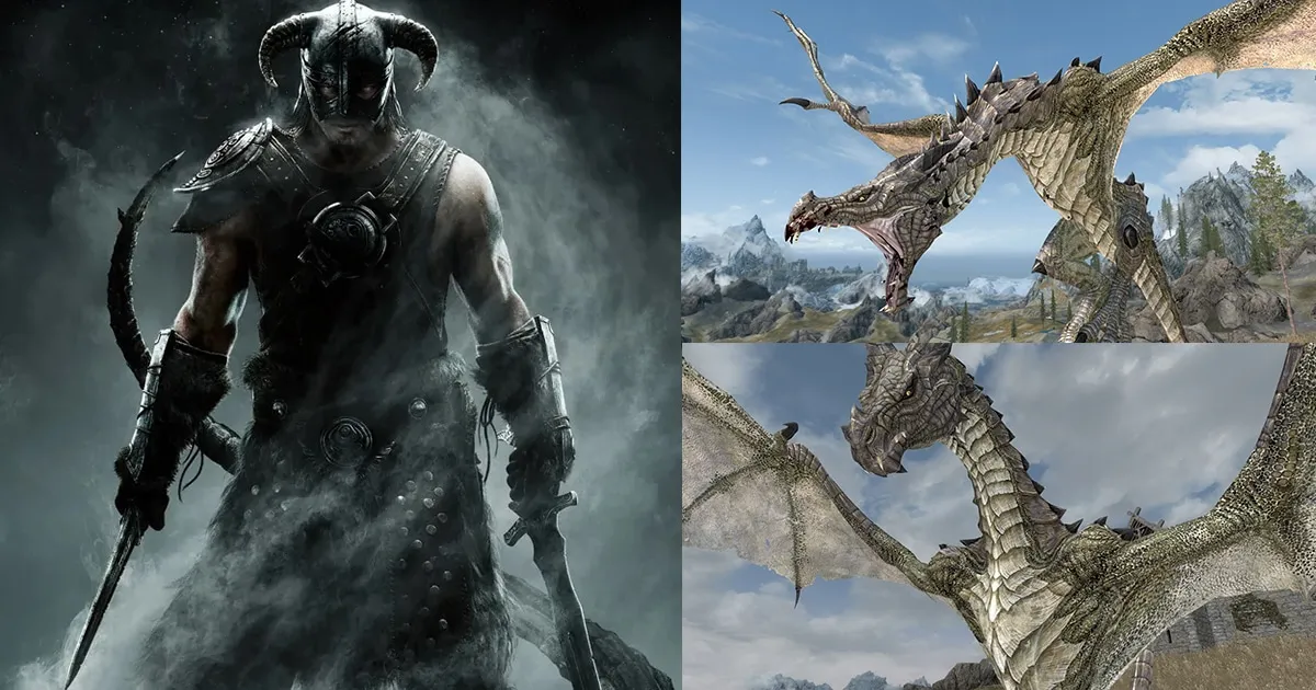 ลองไหม? พาโหลดม็อดใหม่ที่ปรับแต่งมังกรในเกม The Elder Scrolls V: Skyrim ในระดับความละเอียด 16K