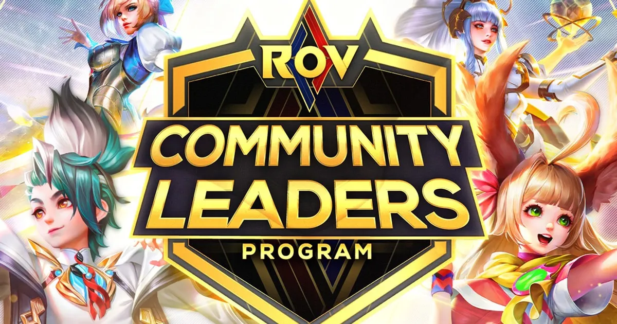 Arena of Valor - เปิดรับสมัครตัวแทนจัดการแข่งขัน RoV Community Leaders