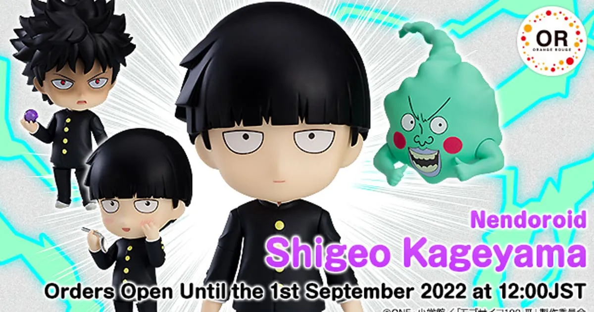 เนนโดรอยด์ของ Mob จาก Mob Psycho 100 เริ่มเปิดให้จองเป็นเจ้าของแล้ว