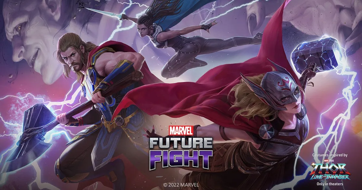 MARVEL FUTURE FIGHT ปล่อยอัปเดตคอนเทนต์ใหม่สุดปัง ต้อนรับภาพยนตร์ใหม่จากจักรวาลมาร์เวลอย่าง “ธอร์: ด้วยรักและอัสนี”